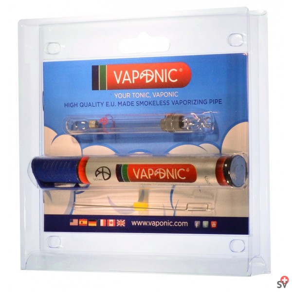 Vaponic - Boîte stylo bleu (Vaporizer) emballage