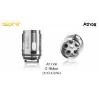 Aspire Speeder - Athos replacement Atomizer - A5 0.16 ohm (5 pcs) (Accessories)