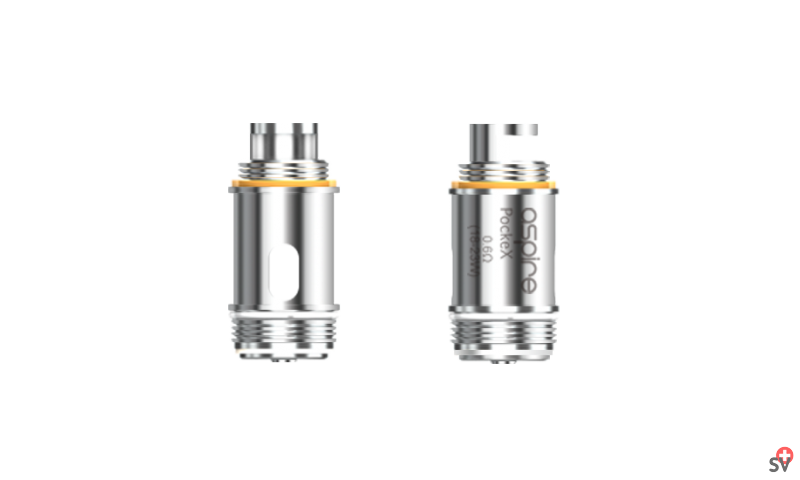 Aspire PockeX - Atomiseur de remplacement - résistance 0.6 ohm